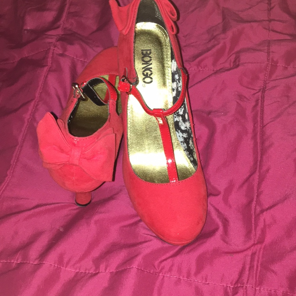 Red high heels